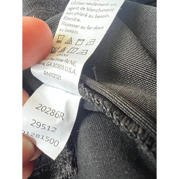 SPANX Ankle Piped Skinny Perfect Pants Black Pants size XS Style 20286R - Picture 4 of 6